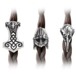 Norsebraid Beads/Beard Rings Set of 3