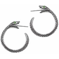 Sophia Serpent Ouroborus Earrings