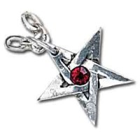 Crystal Pentagram Protection Necklace