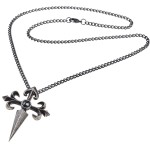 Santiago Pewter Gothic Necklace