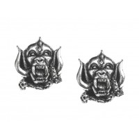 Motorhead War-Pig Pewter Earrings