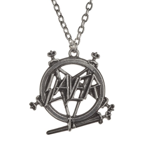 Slayer Pentagram Logo Necklace
