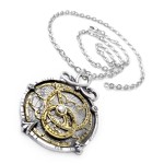 Anguistralobe Pewter Steampunk Necklace