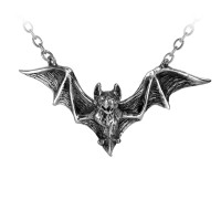 Om Strygia Gothic Bat Pendant