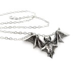 Om Strygia Gothic Bat Pendant