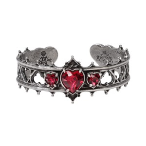 Elizabethan Pewter Cuff Gothic Bracelet