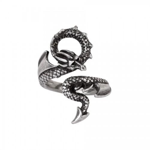 Dragons Lure Pewter Dragon Ring