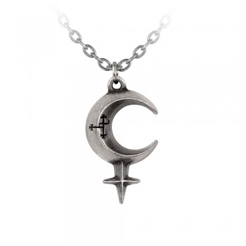 Lilith Symbol Pewter Pendant