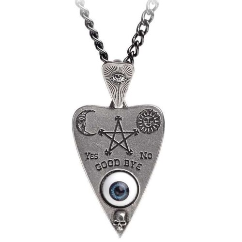 Mystical Ouija Board Planchette All Seeing Eye Necklace