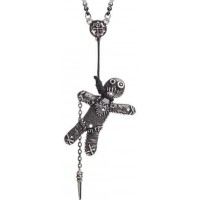 Voodoo Doll Pewter Pendant