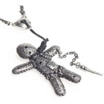 Voodoo Doll Pewter Pendant