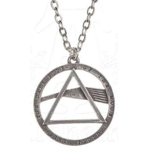 Pink Floyd Dark Side Prism Necklace