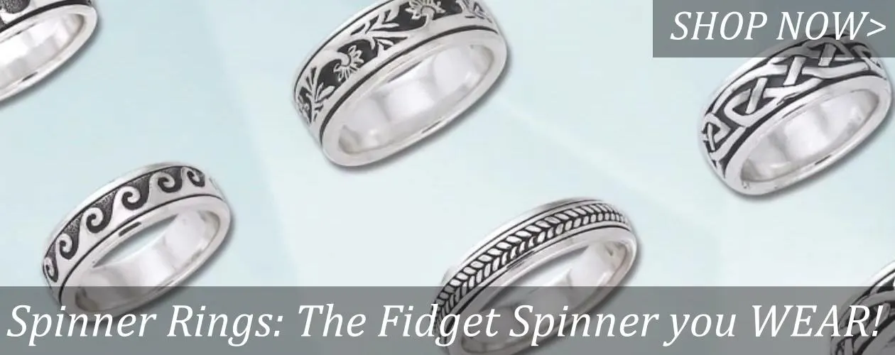 Spinner rings are the fidget spinner you wear
