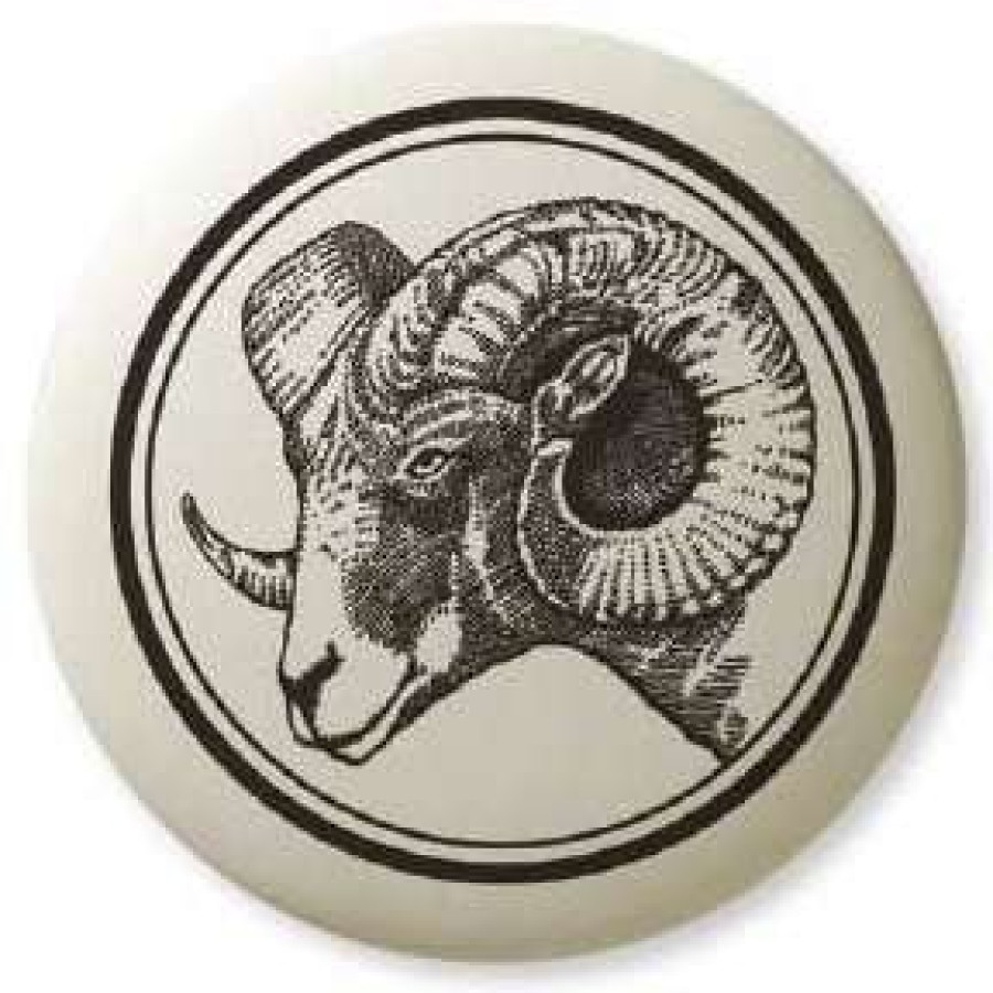 Stædig stempel Fejl Big Horn Sheep Pathfinder Animal Totem Porcelain Necklace