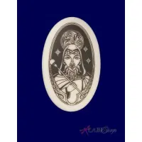 Merlin The Wizard Arthurian Legends Porcelain Necklace