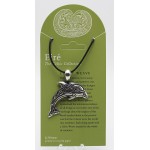 Dolphin Celtic Knot Pewter Necklace