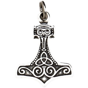 Thors Hammer Sterling Silver Pendant