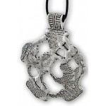 Loki Pewter Norse God Pendant