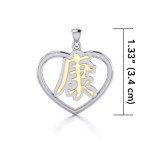 Health Feng Shui Heart Pendant