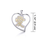 Love Feng Shui Heart Pendant