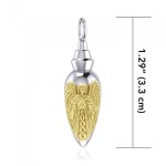 Archangel Uriel Vial Pendant