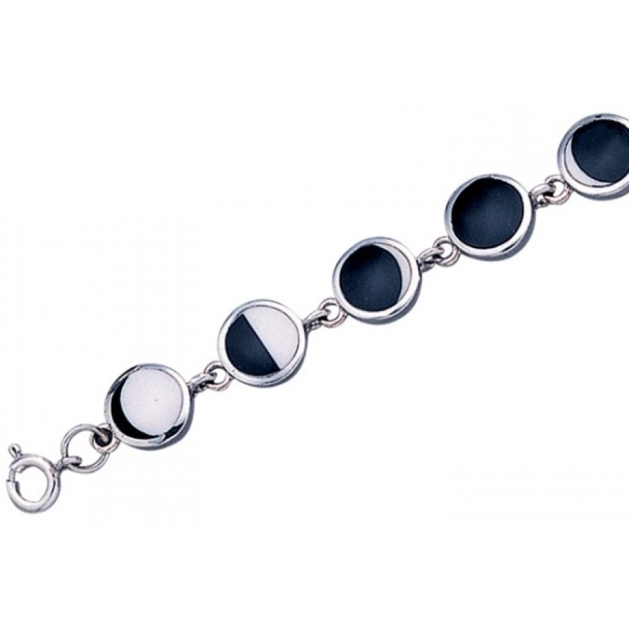 Reversible Moon Phases Bracelet Wristband | eBay