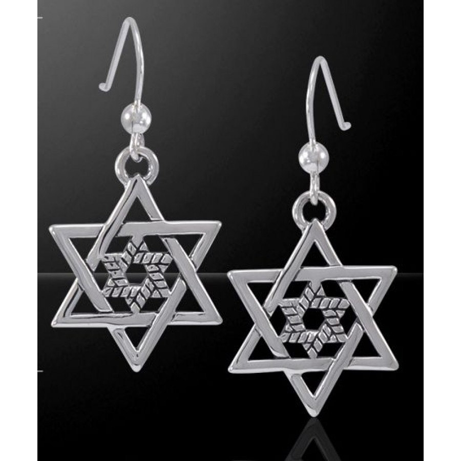 Star of David Earrings