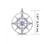 Shining Bright Amethyst Pendant