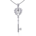 Thistle Key Pendant