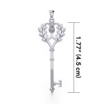 Thistle Key Pendant