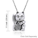 Lucky Cat Maneki Neko Pendant