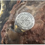 Archangel Raziel Sigil Signet Ring