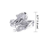 Box Jellyfish Silver Wrap Ring