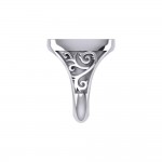 Tree of Life Mens Signet Ring