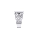 Flag Mens Signet Ring