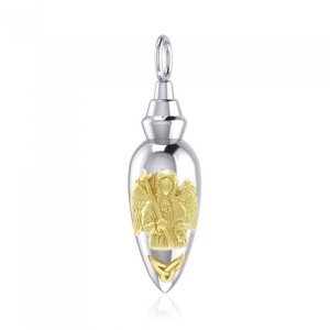 Archangel Gabriel Vial Pendant