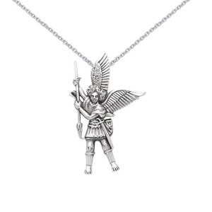 Archangel Michael Pendant and Chain Set