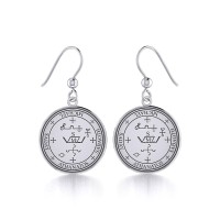 Archangel Michael Sigil Small Earrings