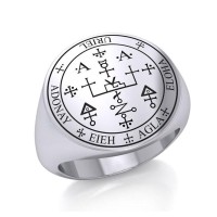 Archangel Uriel Sigil Signet Ring