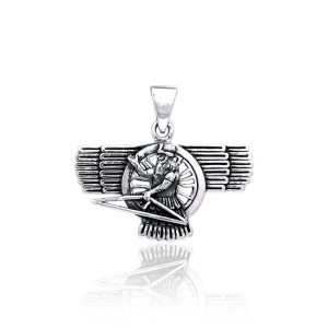 Assyrian God Ashur Pendant