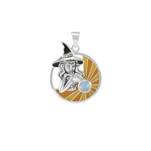 Bewitched in Salem Sterling Silver Pendant