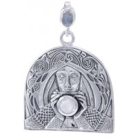 Camelot Holy Grail Moonstone Pendant