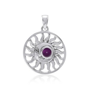 Celestial Beauty Amethyst Pendant