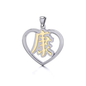 Health Feng Shui Heart Pendant