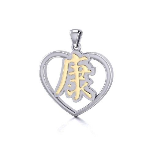 Health Feng Shui Heart Pendant