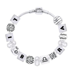 Libra Astrology Bead Bracelet