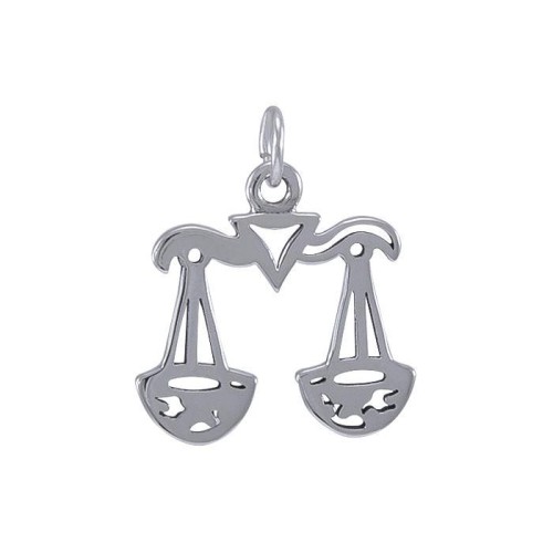 Libra Zodiac Symbol Charm