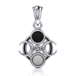 Magick Moon Silver Pendant