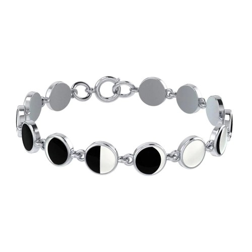 Magick Moon Phases Inlayed Bracelet