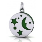 Silver Moon Aromatherapy Pendant